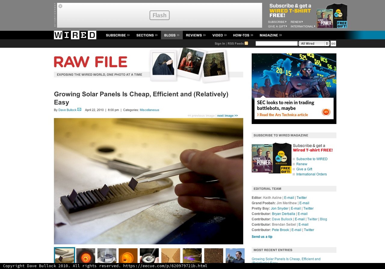 Raw File Webpage with Person Holding a Paintbrush