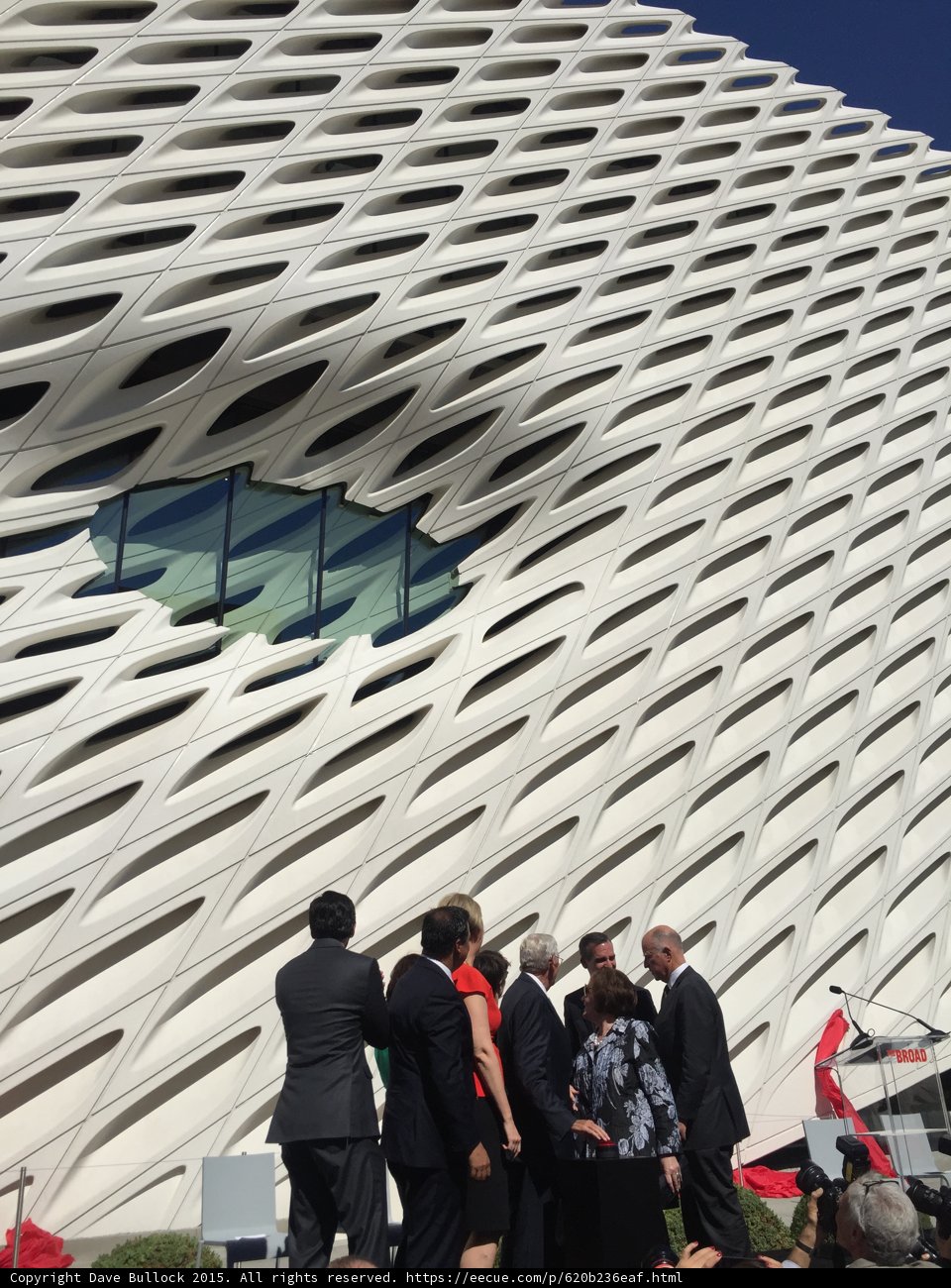 Eric Garcetti at The Broad
