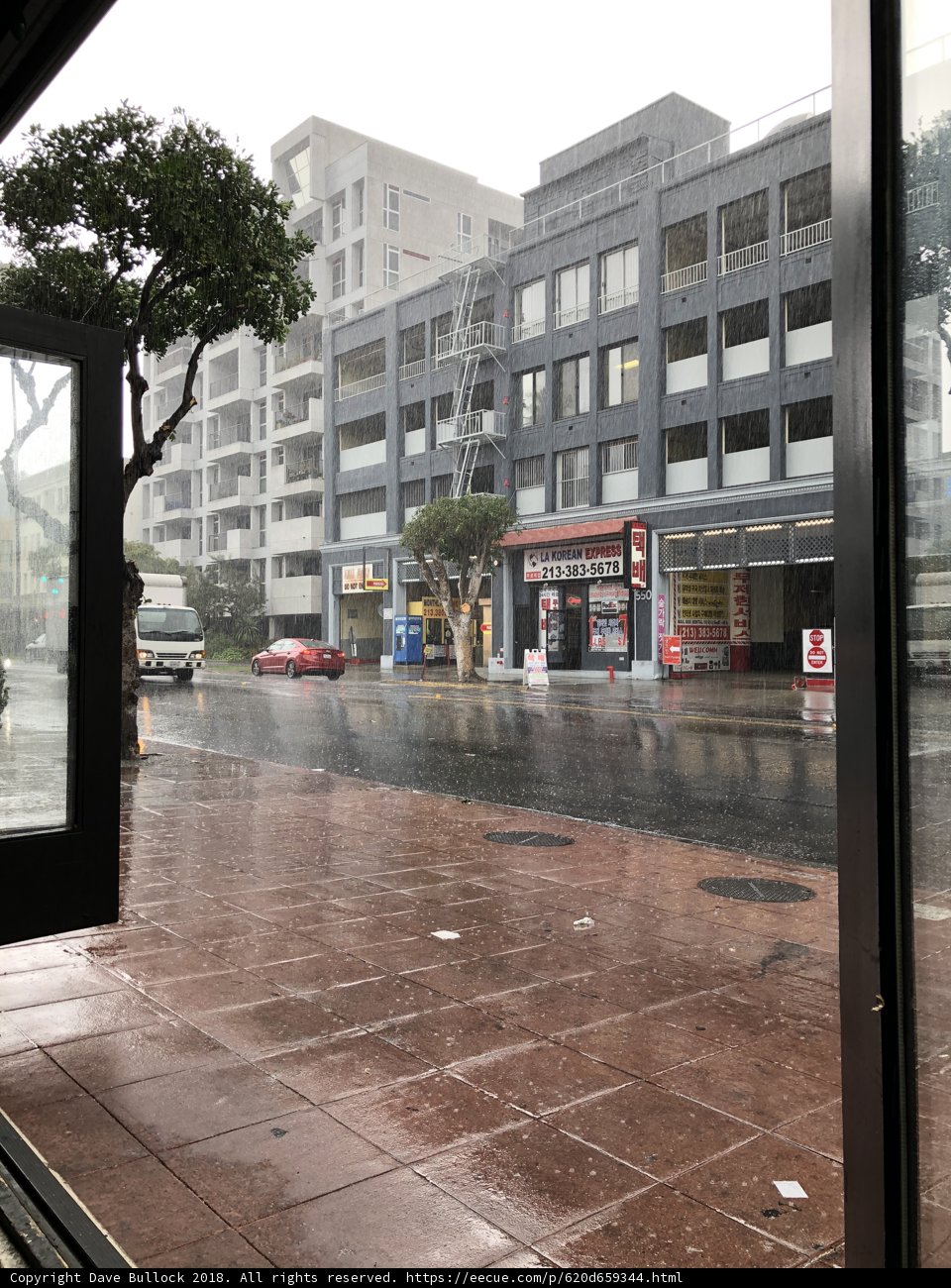 Rainy Urban View