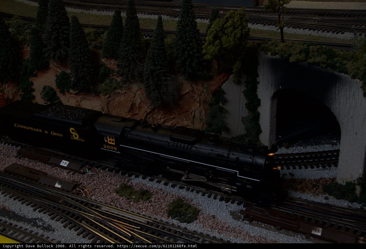 Miniature Train on Display