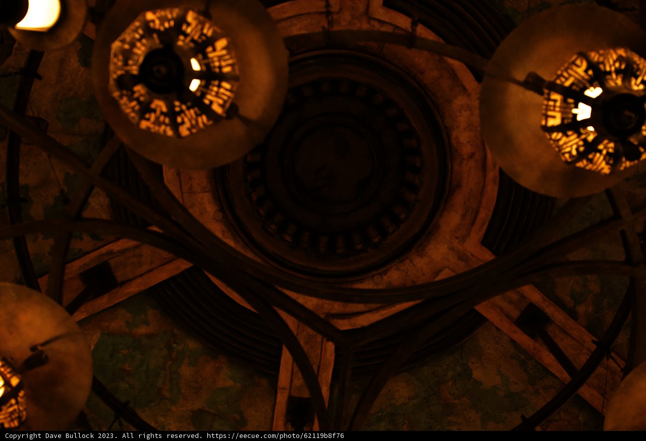 Illuminated Chandelier Ceiling