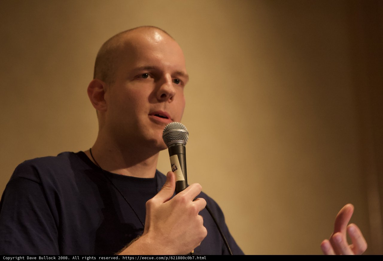 Entertainer Performs with Microphone