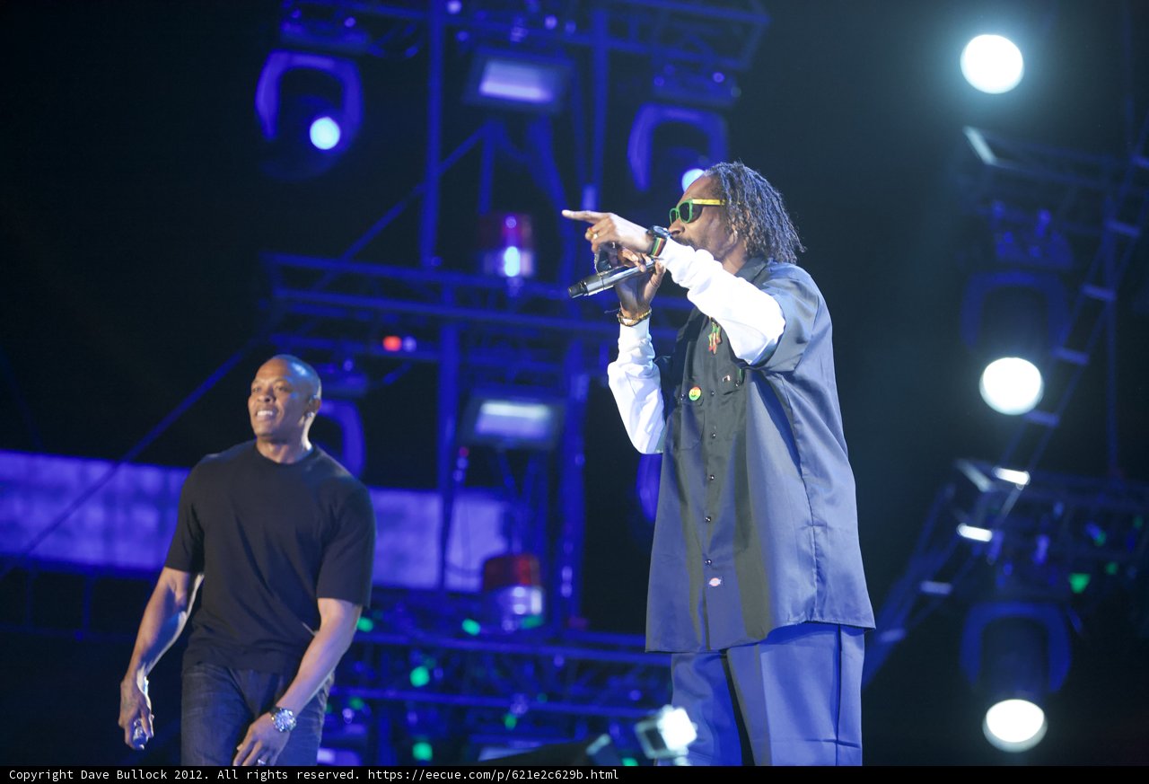 Snoop Dogg and Dr. Dre "Drop It Like It's Hot" at Coachella 2012