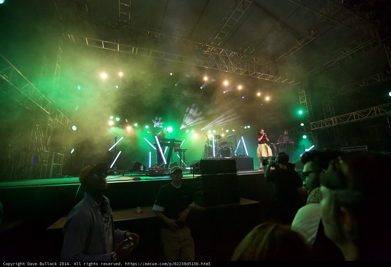 Green-Lighted Band at Coachella