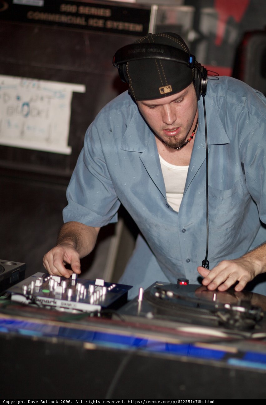 The Blue Shirted DJ