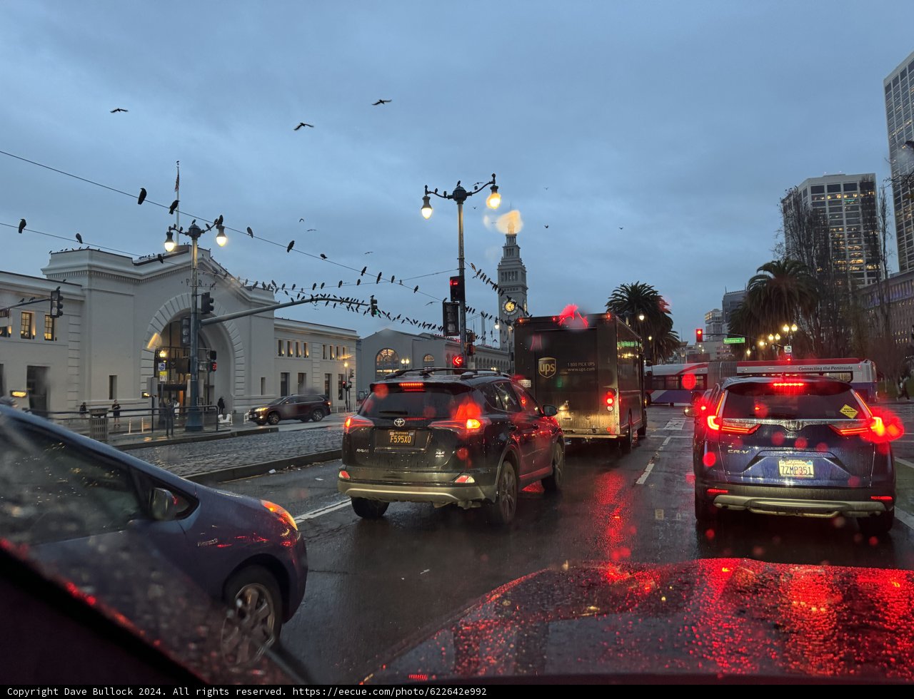 Afternoon Rush Hour in Vibrant San Francisco