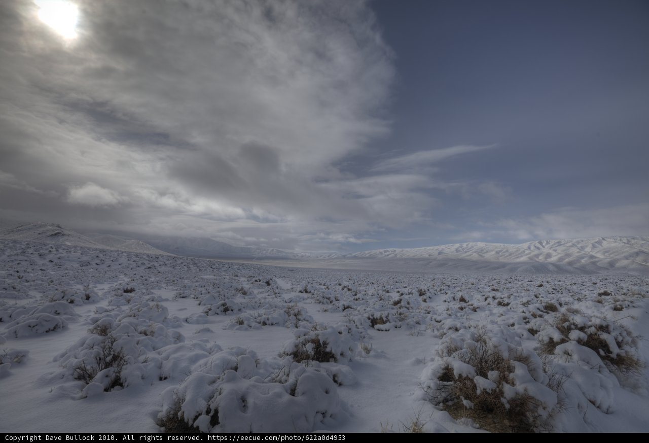 Majestic Snowy Mountains
