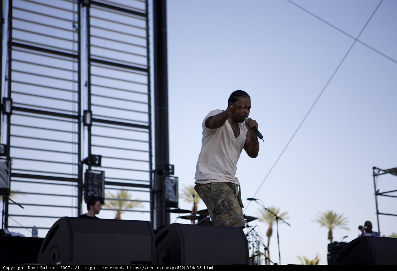Pharoahe Monch Takes the Stage at Coachella 2007