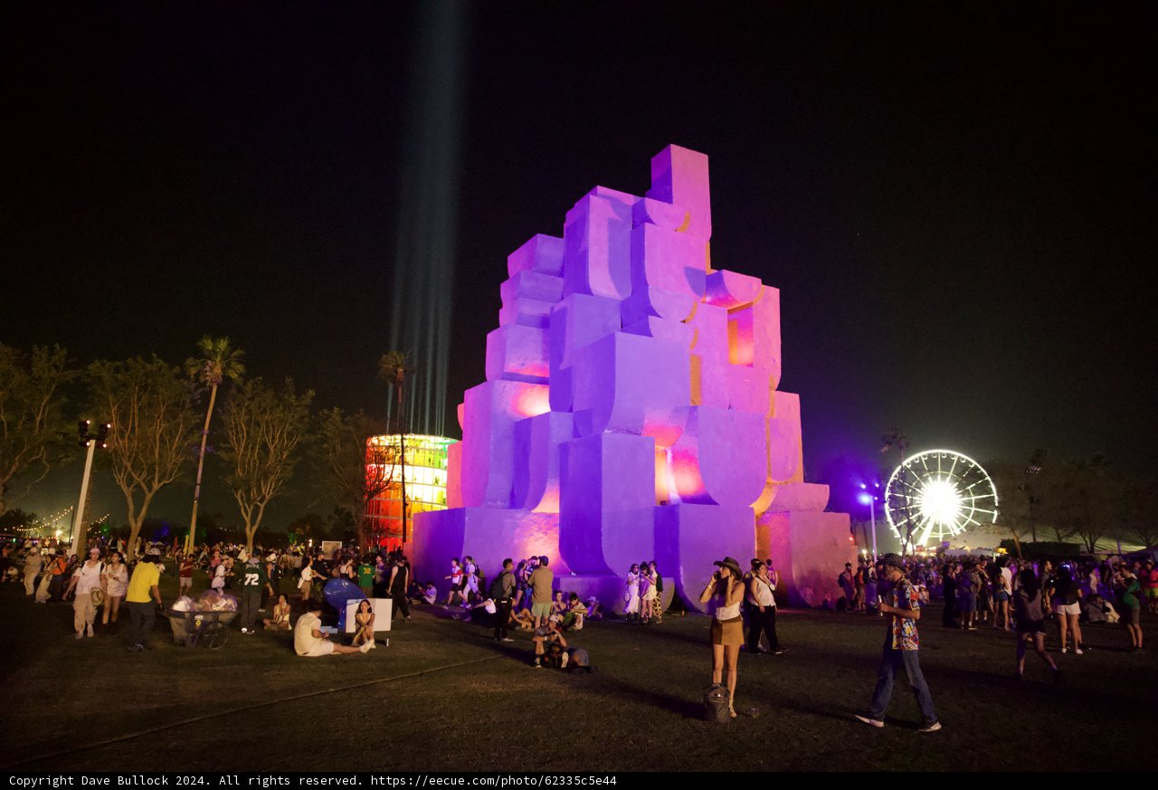 Neon Nights: Capturing the Spirit of Coachella 2024