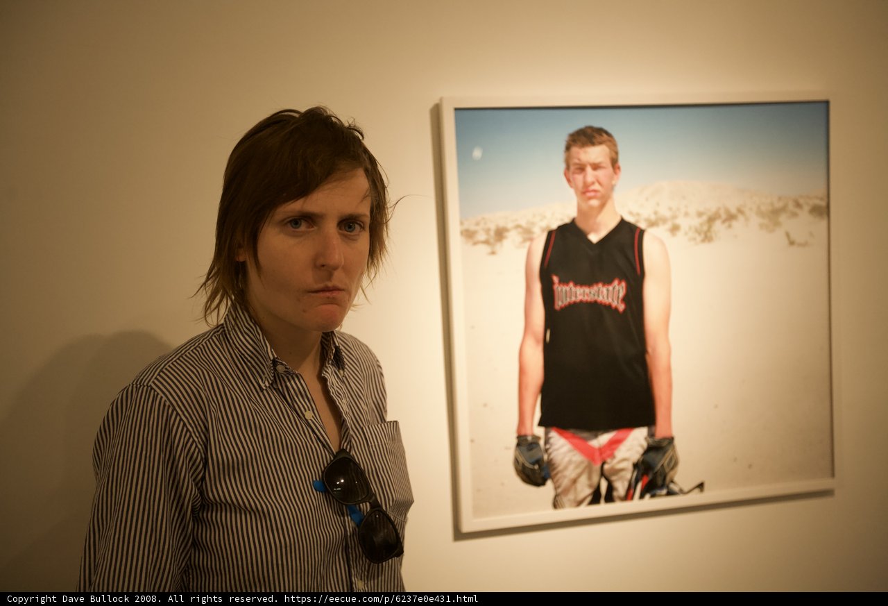 The Woman and the Boy in the Art Gallery