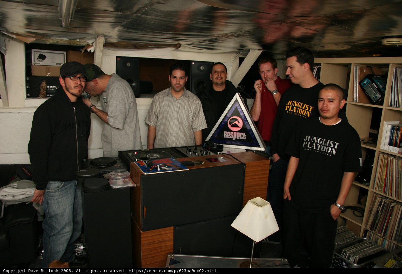 Jamming with Rob G and the Crew