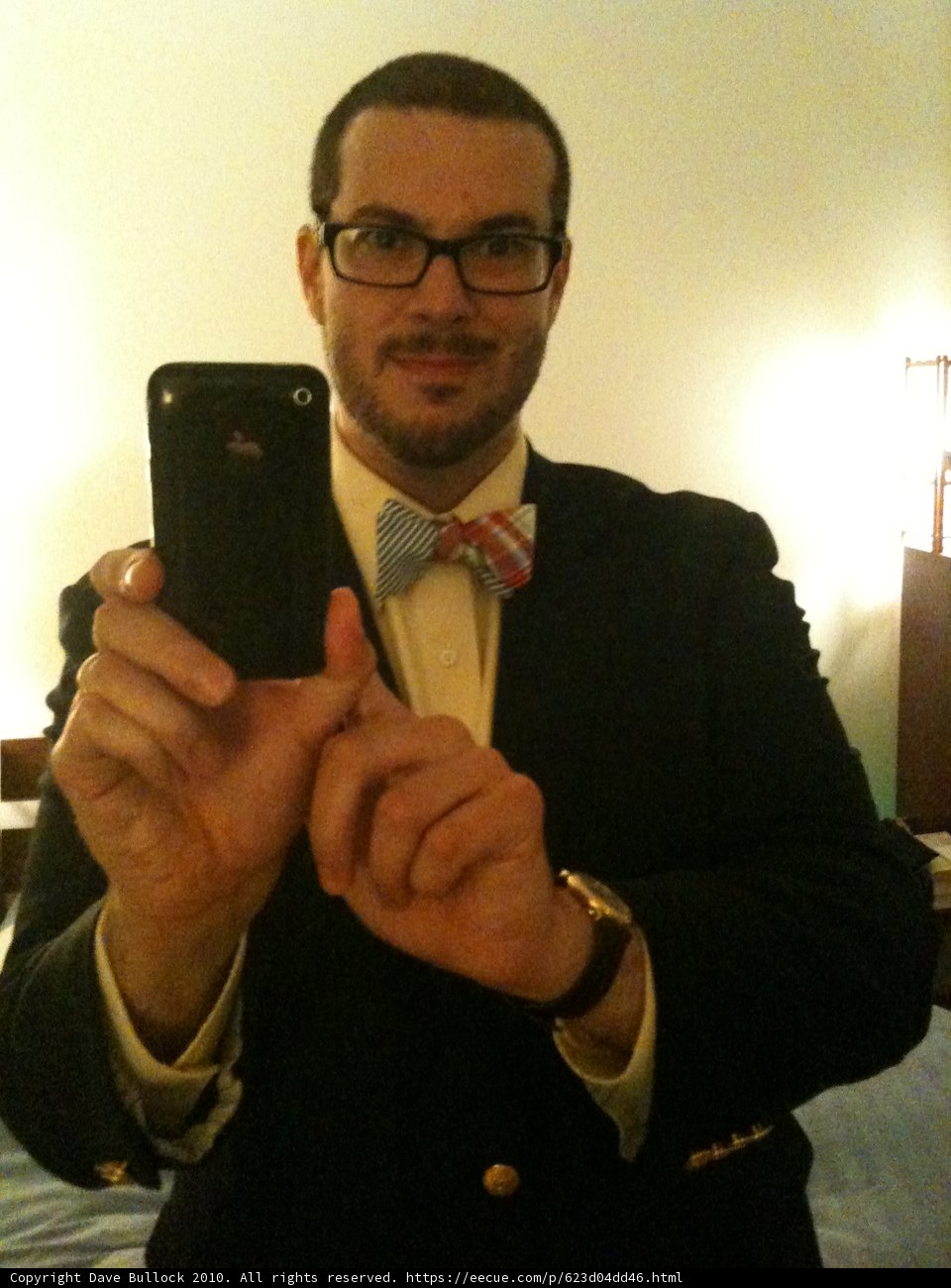 Selfie in Bow Tie