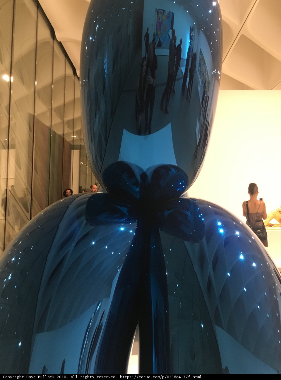 Reflections in a Blue Sphere