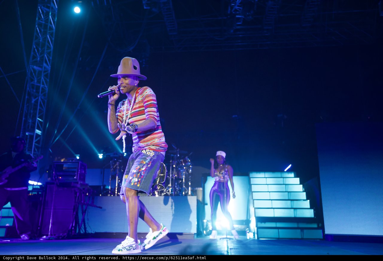 Pharrell Rocks the Crowd at Coachella