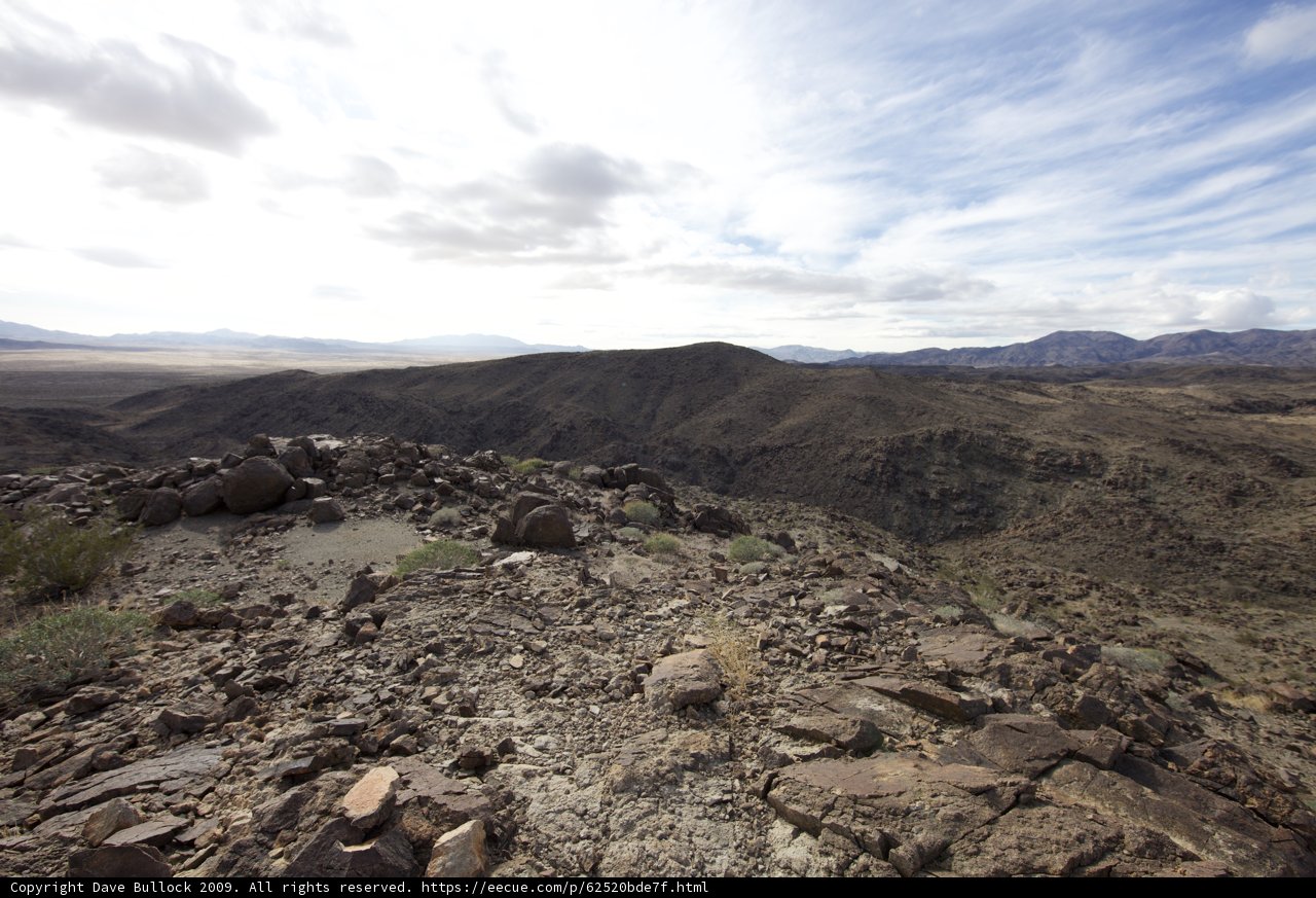 Rocky Terrain and Overcast Skies