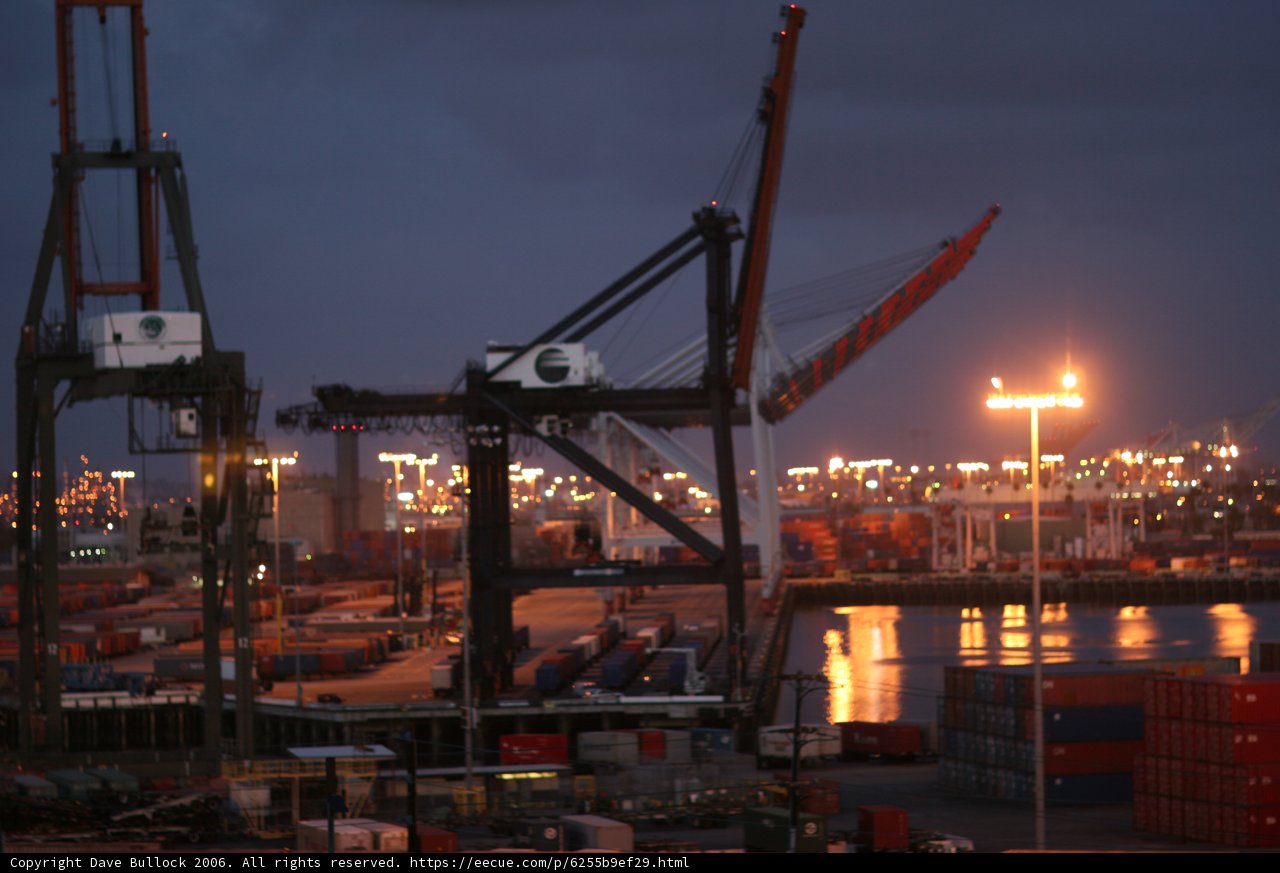 Dark Sky Over the Waterfront