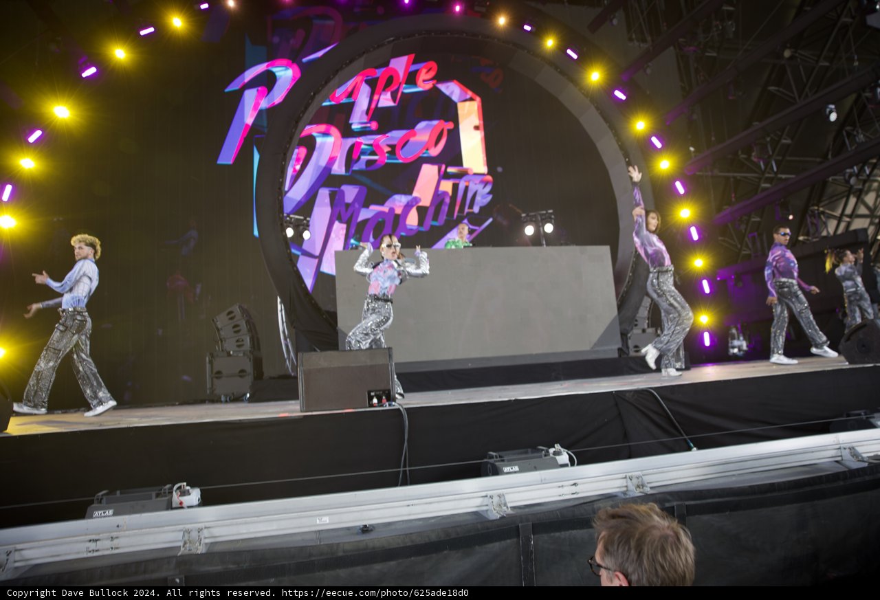 Energetic Performance by Purple Disco Machine at Coachella 2024