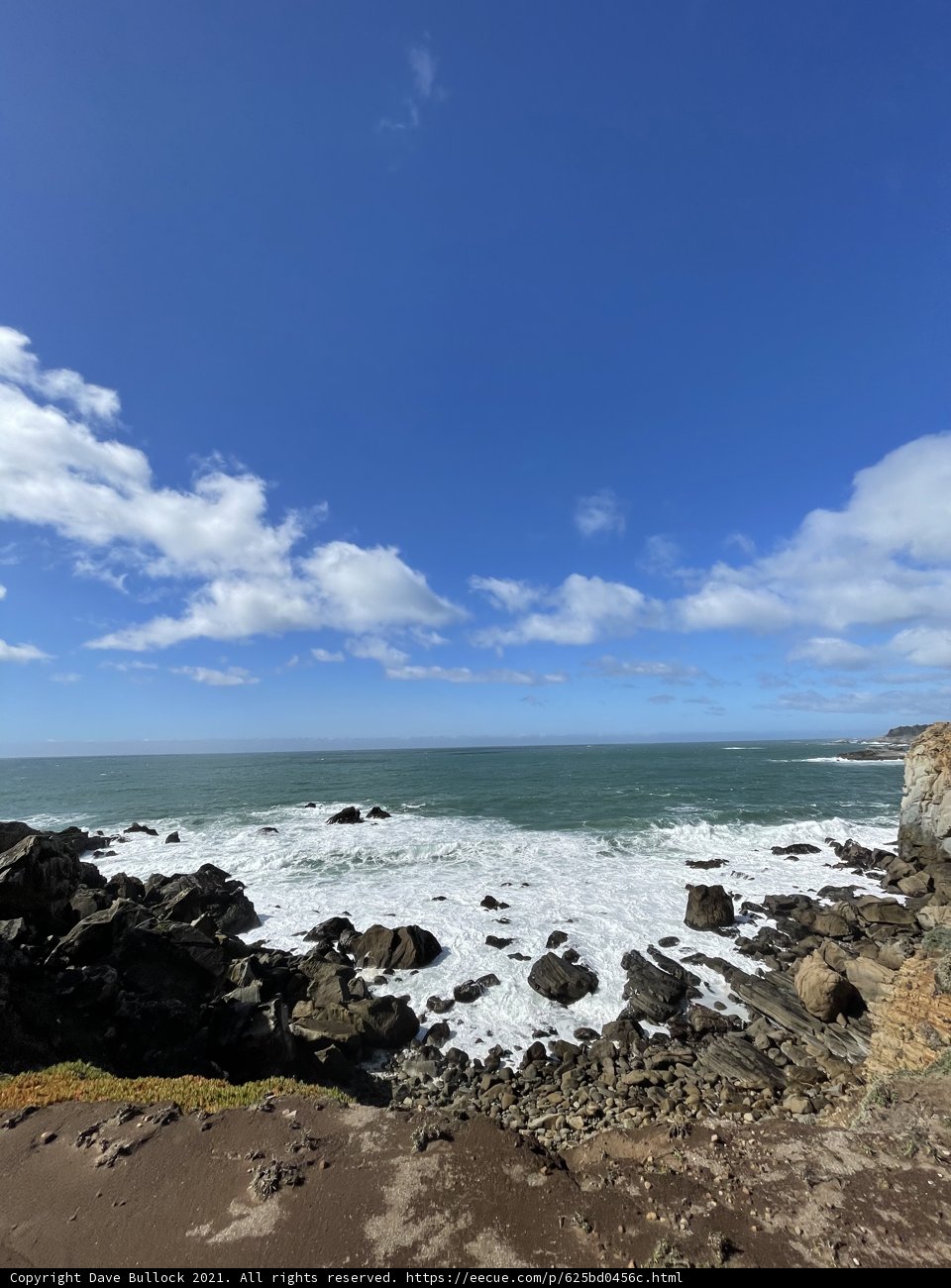 Serene Sea and Skies