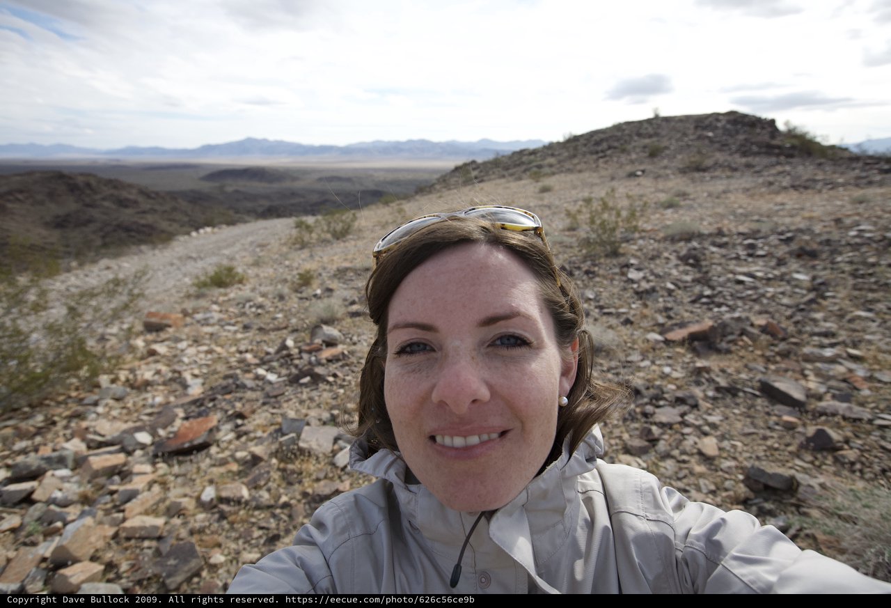 Desert Selfie atop Rocky Ridge at Joshua Tree