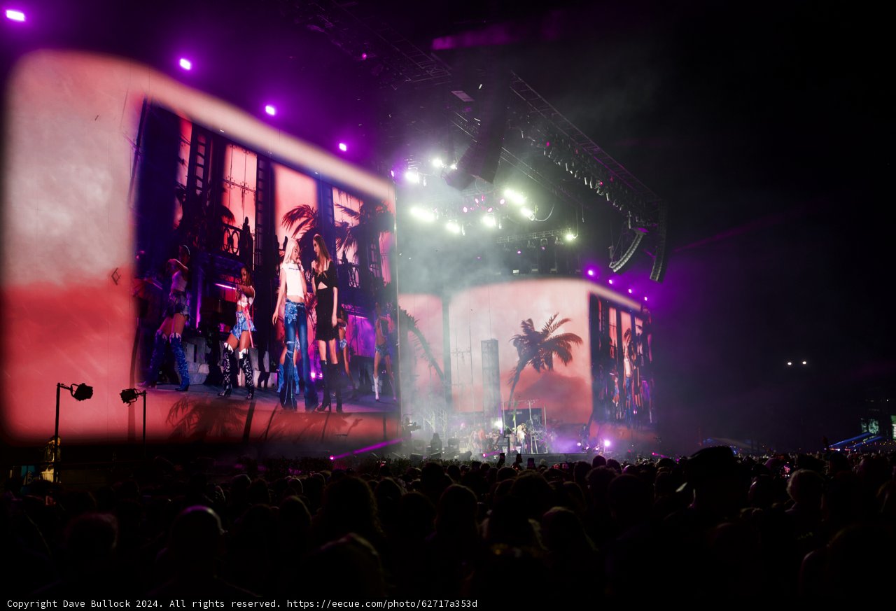 Electric Nights at Coachella 2024: A Rock Concert Spectacle