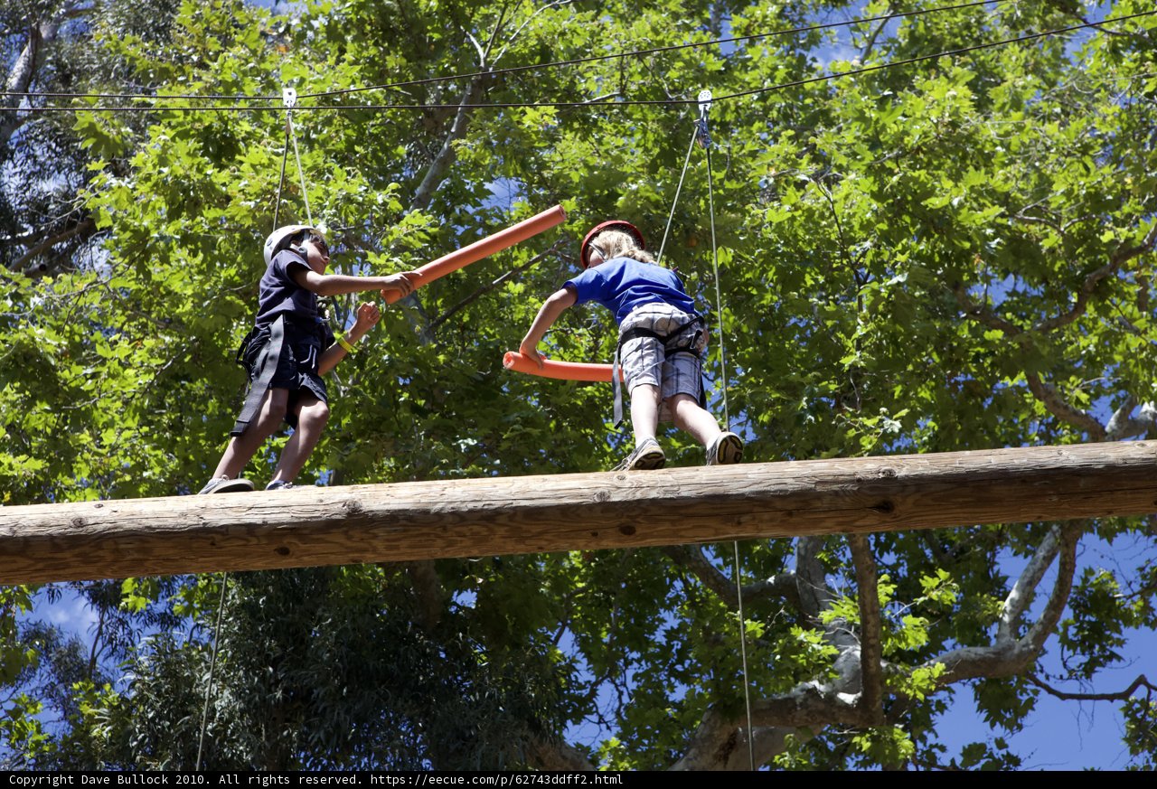 Two Boys Crossing Over