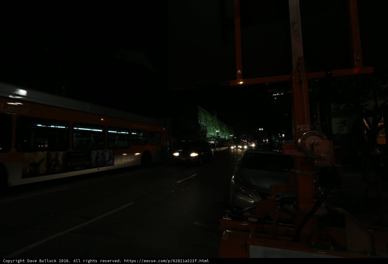 Nighttime Bus Ride