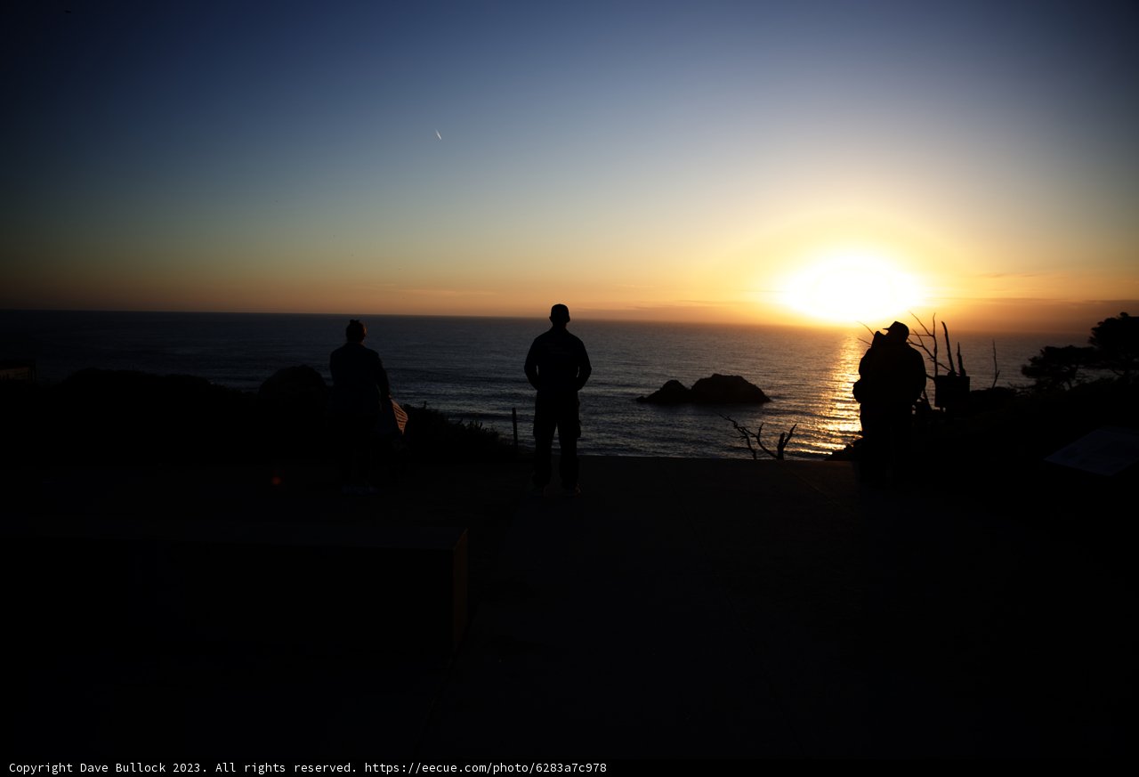 Sunset Serenity at Sutro Baths