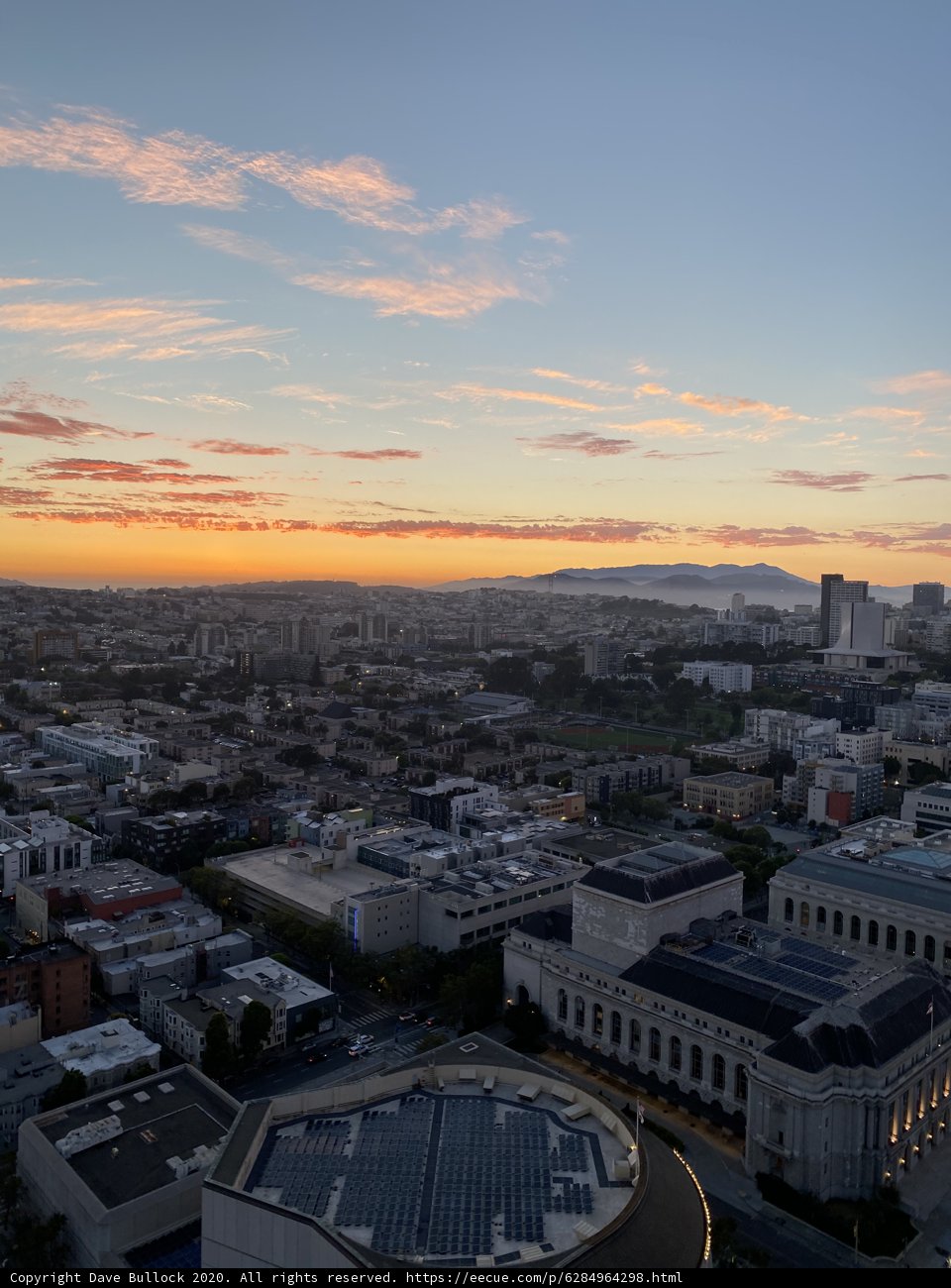 San Francisco Cityscape at Sunset