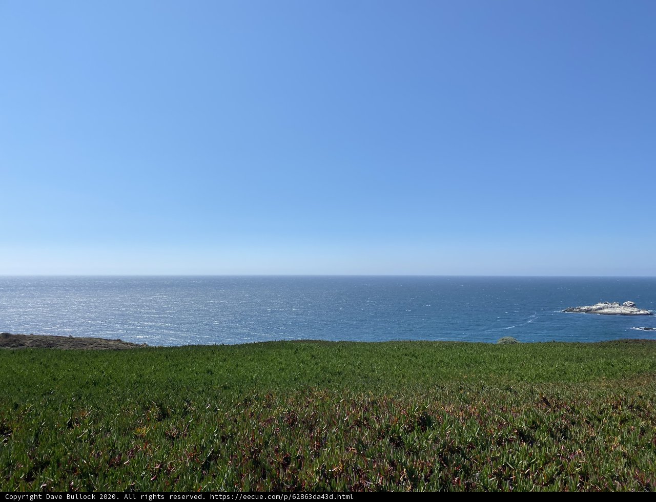 Breathtaking View of the Ocean Horizon