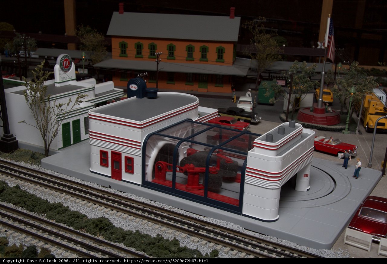 Terminal Train Station Diorama