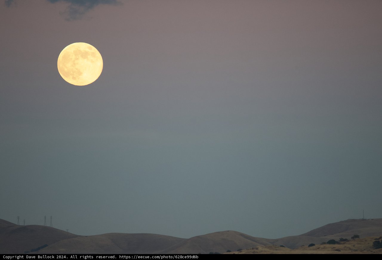 Walnut Creek Moonrise