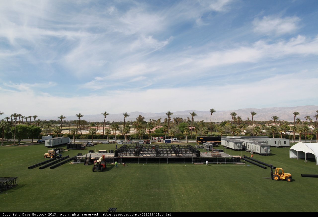 Stage in the Field