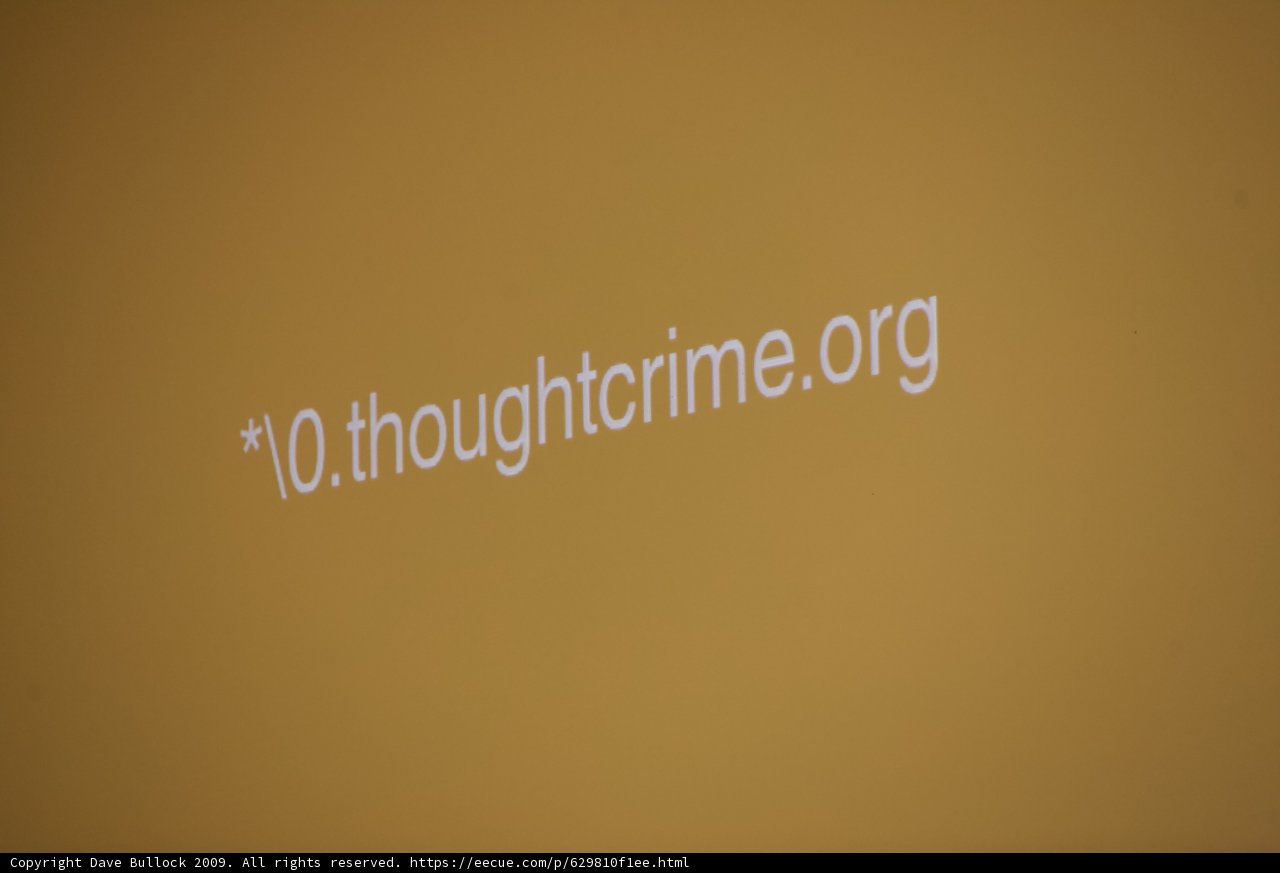 The Ten Thought Crime Organization