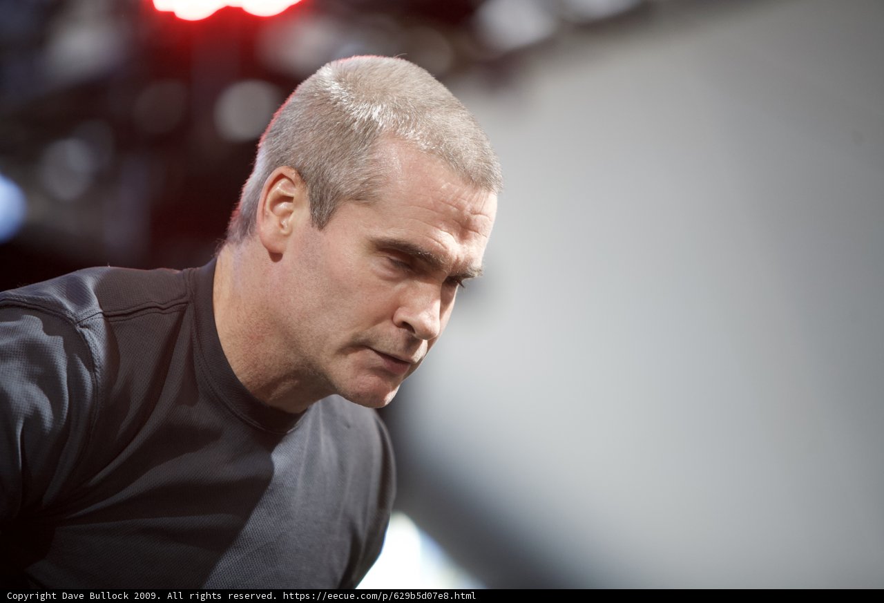Henry Rollins' Intense Portrait at Coachella 2009