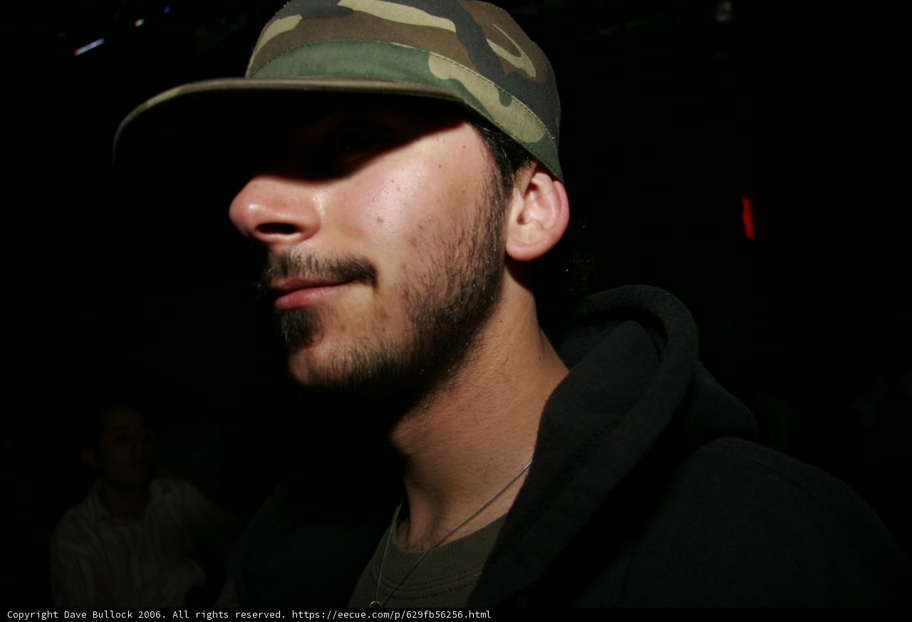 Mystery Man in Black Hoodie