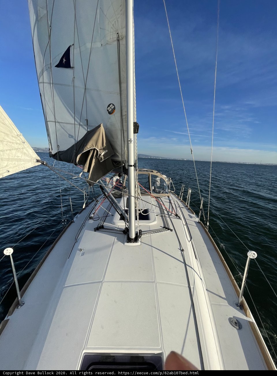 Sailing into the San Francisco Bay