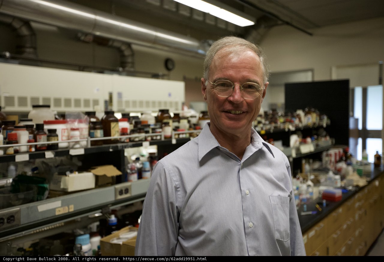 Lab Coat on Shelves