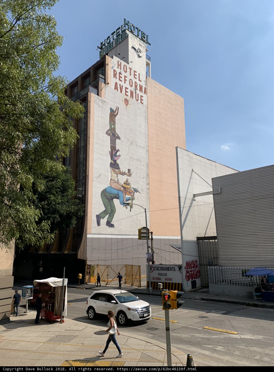 Vibrant Mural Adorns City Building