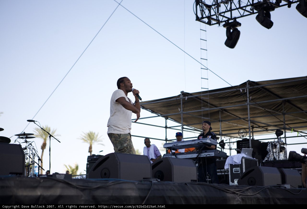 Pharoahe Monch Rocks Coachella Stage
