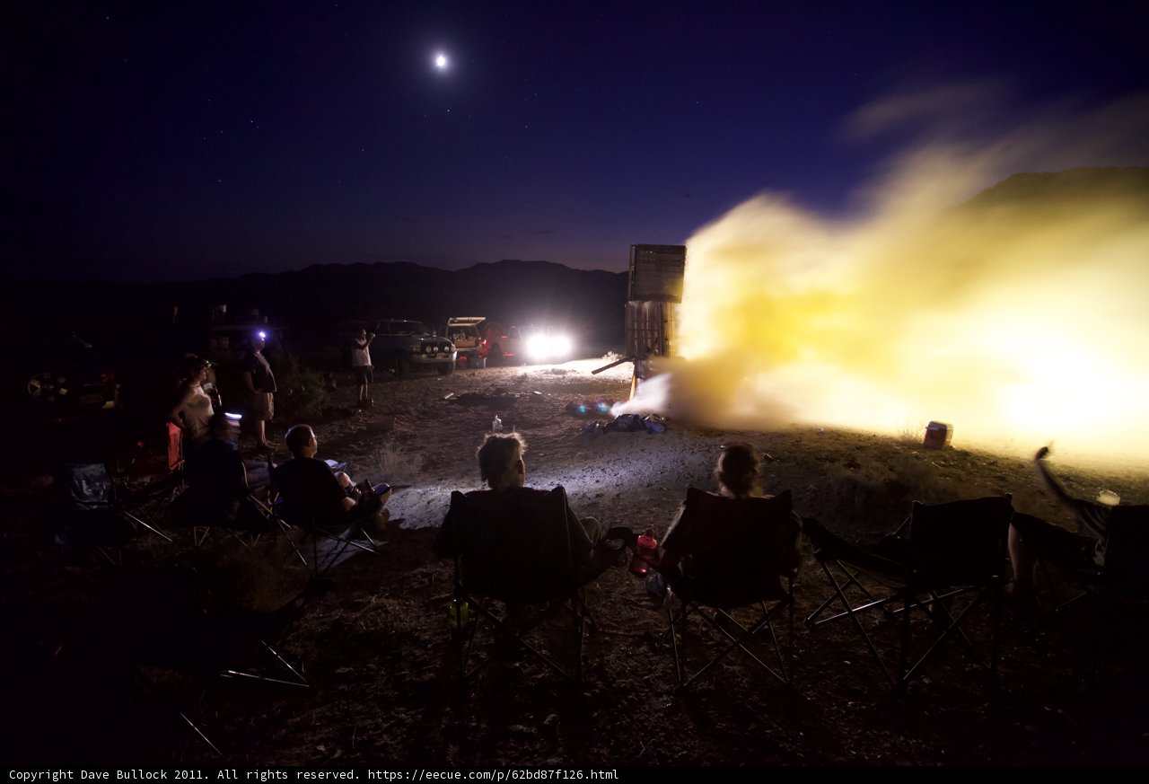 Launching into the Night Sky