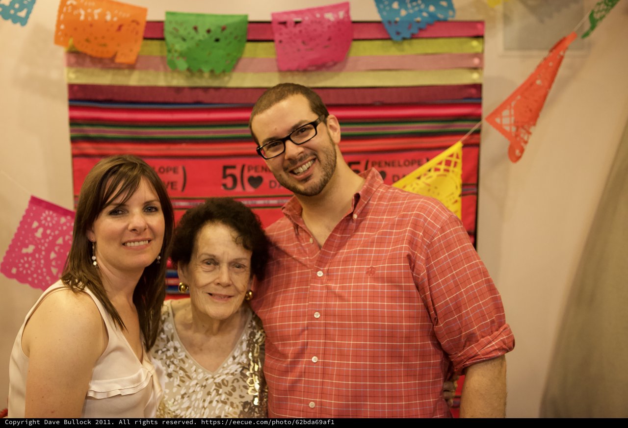 Three Generations Celebrate a Five-Year Fiesta Anniversary