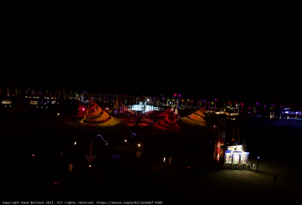 Illuminated Beach