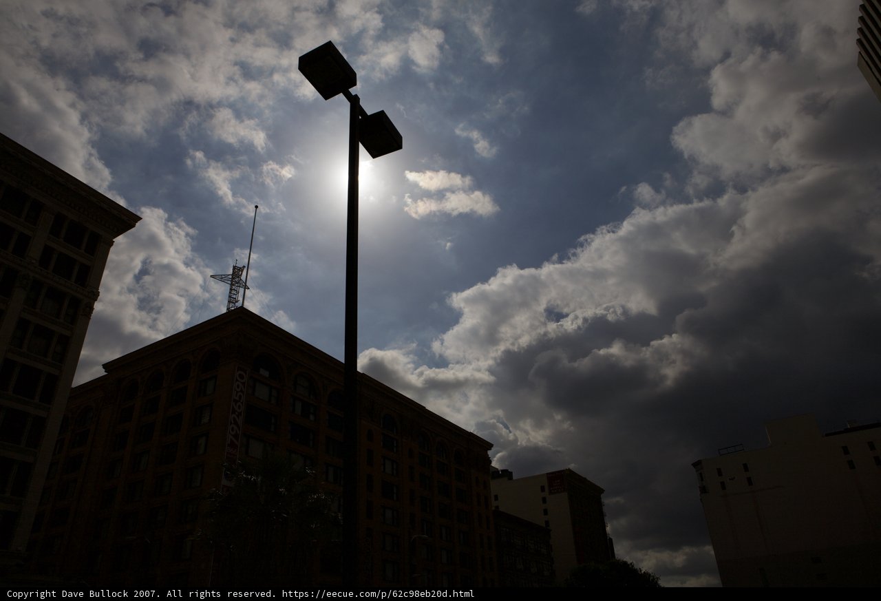 Street Lamp Silhouette