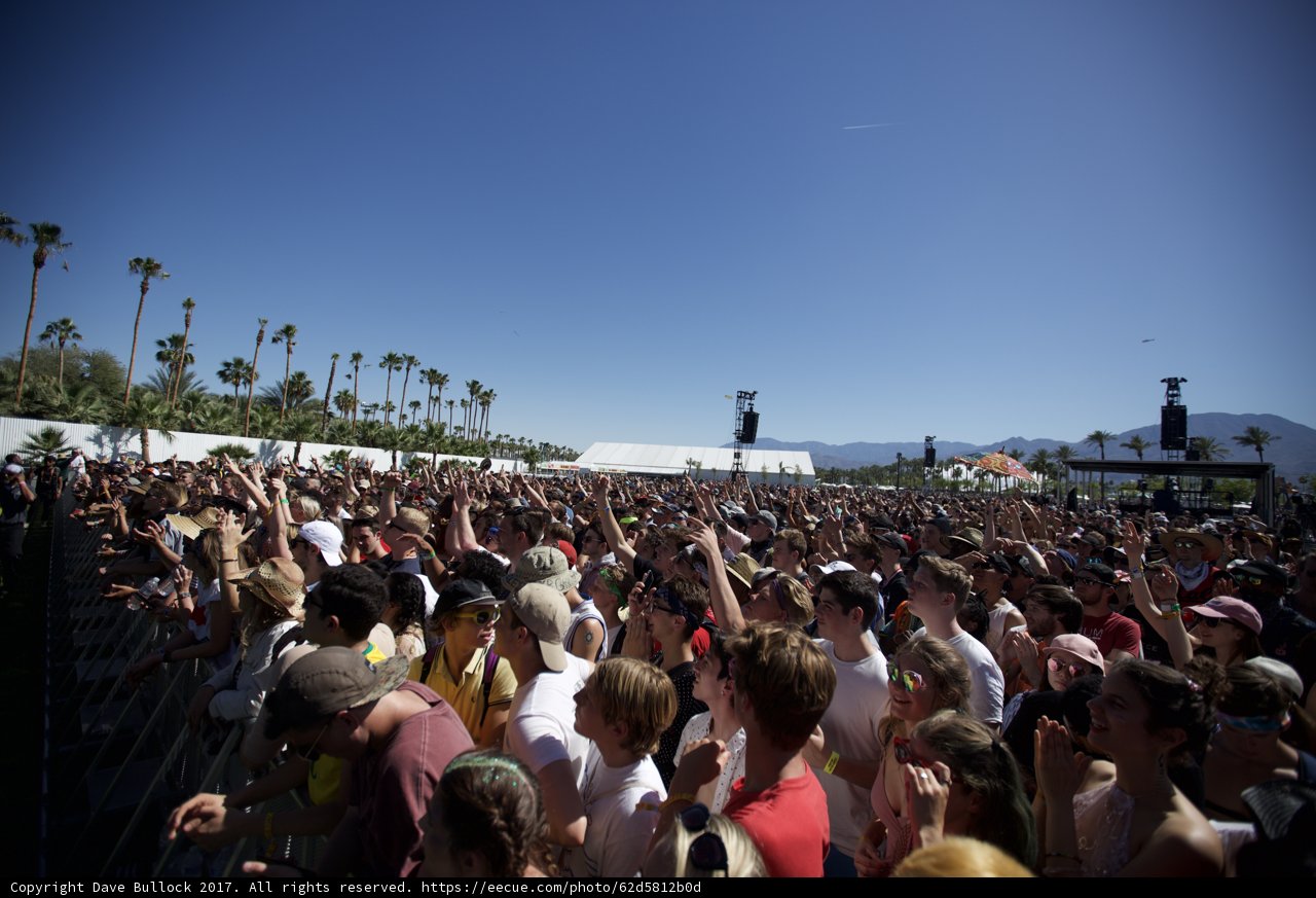 Coachella 2017 Concert Crowd