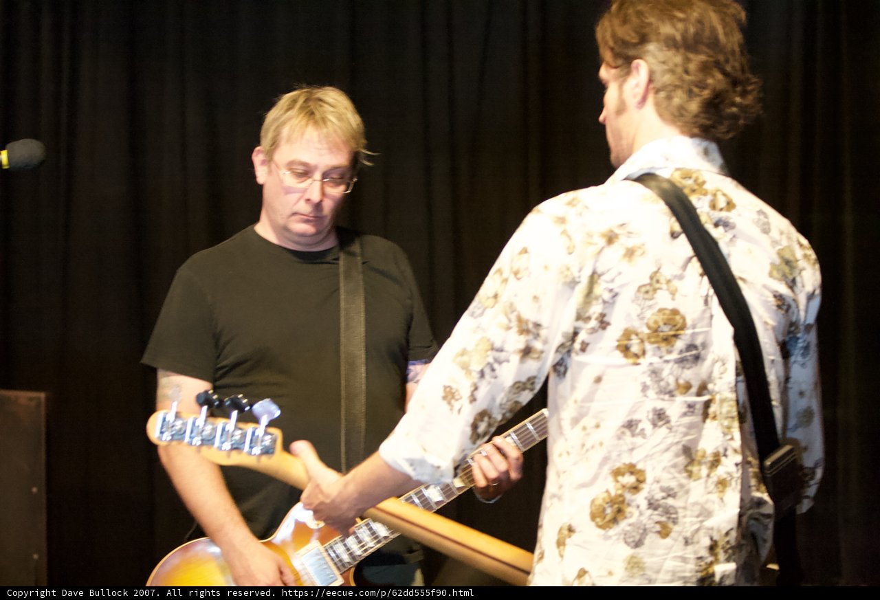 Jamming Out on Electric Guitars