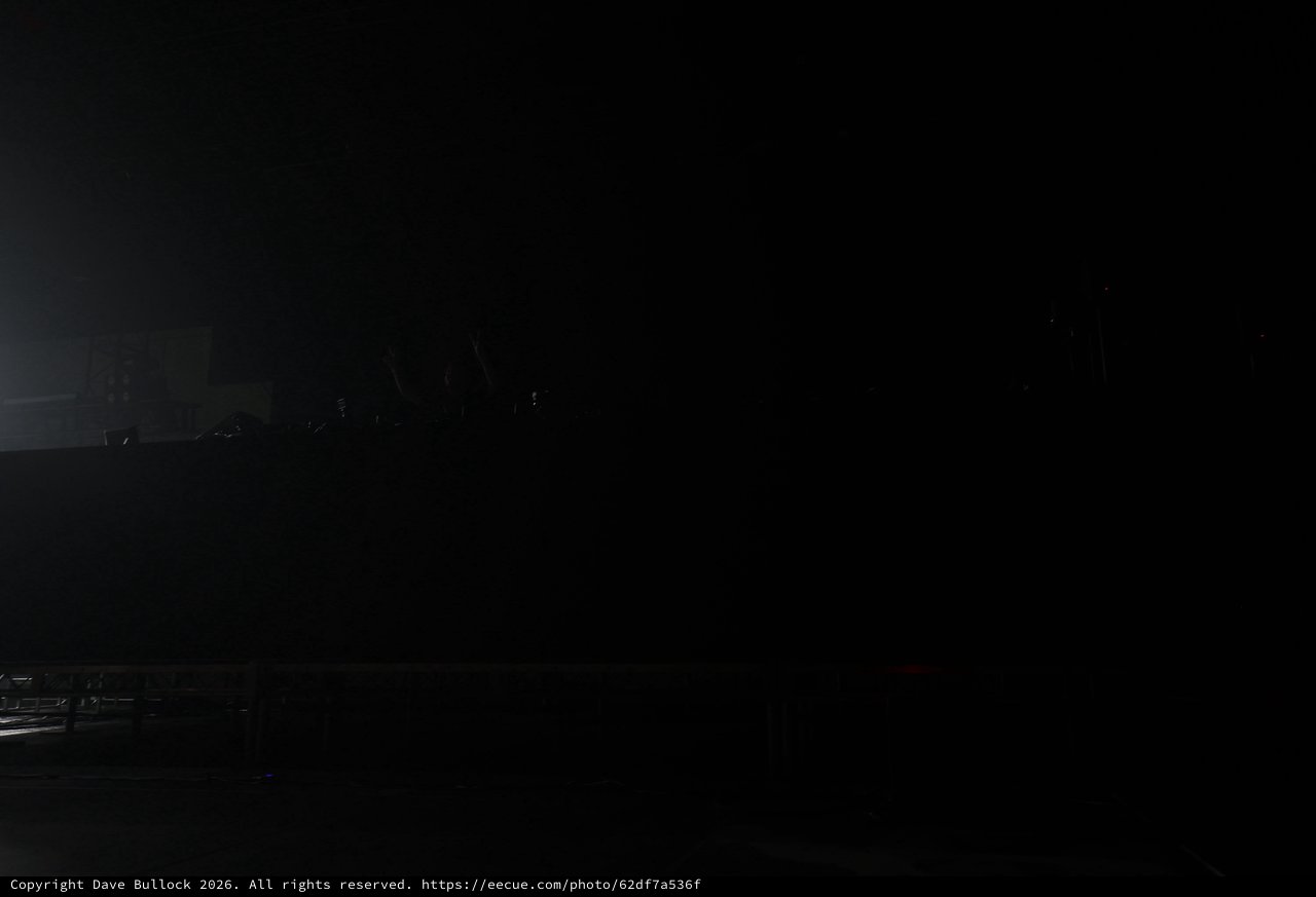 Crowd Silhouettes in Darkness at Wobbleland 2026