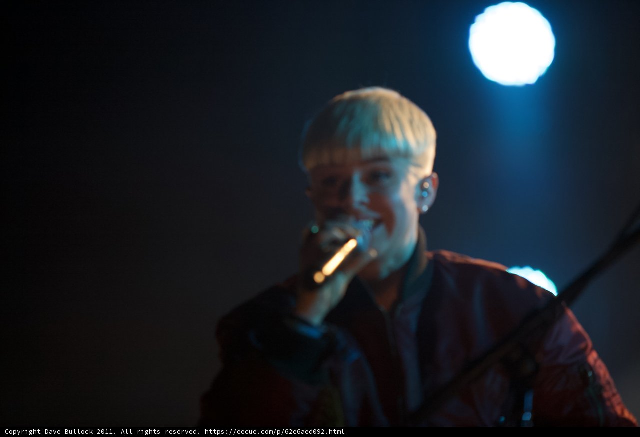 The Electric Performance of a Singer at Coachella 2011