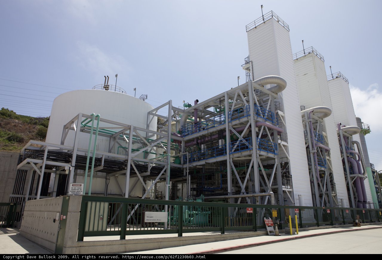 Massive Industrial Plant with Towering Tanks