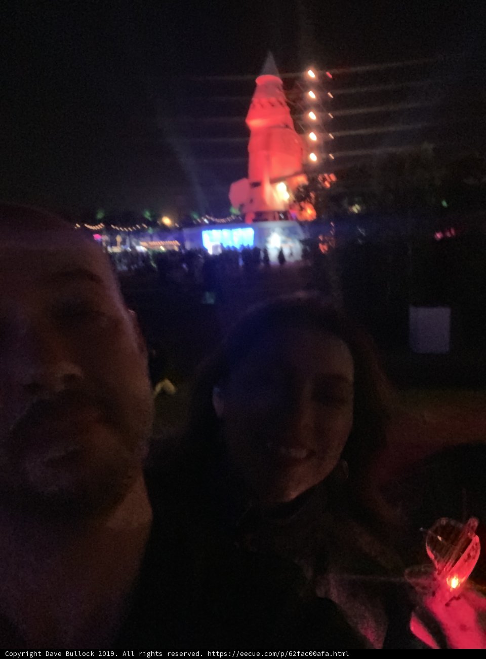 Nighttime Selfie by the Bell Tower