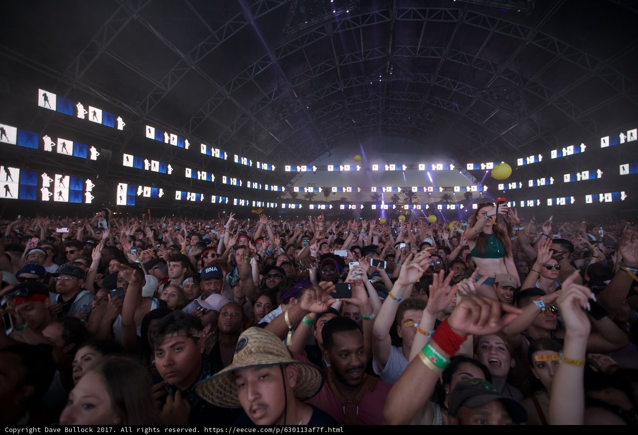Urban Concert Crowd